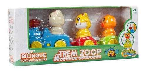 Trenzinho Didático Bilíngue Com Som E Luz-zp00120-zoop Toys