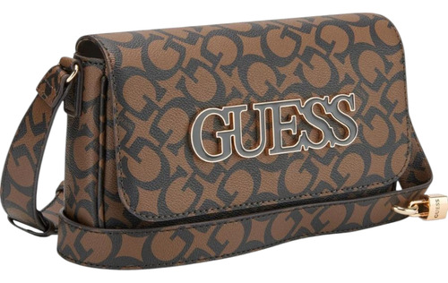 Crossbody Guess Elegante 100% Original Brown Cocoa