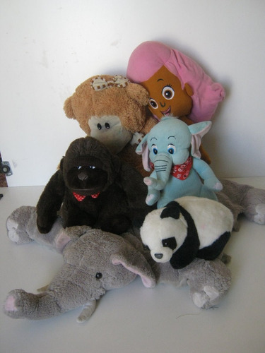 Lote De Muñecos Peluche!!!...