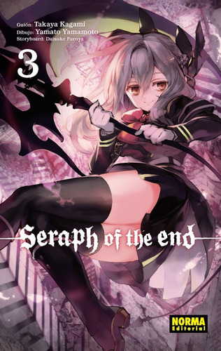 Seraph Of The End 3: Seraph Of The End 3, De Kagami, Takaya. Serie Seraph Of The End, Vol. 3. Editorial Norma Comics, Tapa Blanda, Edición 1 En Español, 2016
