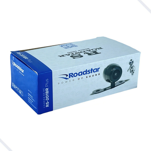 Kit 3 Câmera Ré Borboleta Veicular 2x1 Roadstar Rs201br Plus