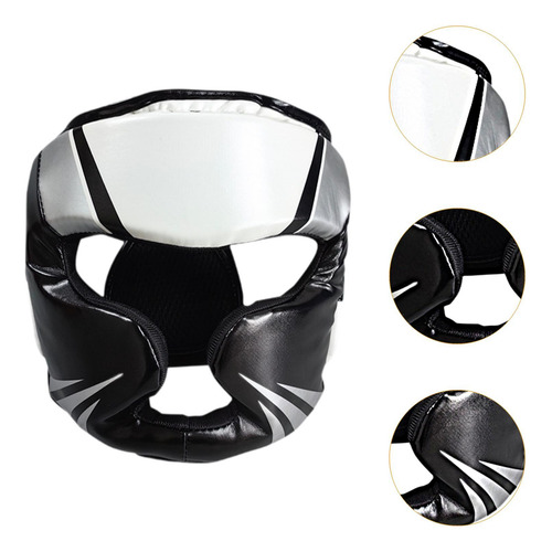 Protector Facial Para Boxeo, Protector De Cara Para Casco L