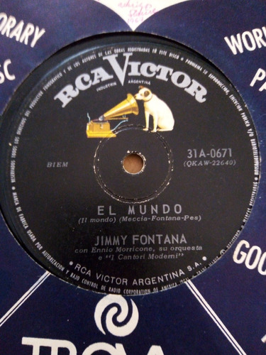 Jimmy Fontana Ahora Si / El Mundo Simple / Kktus