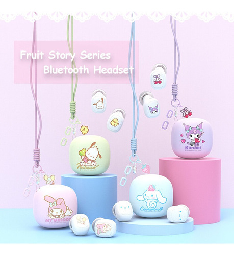 Sanrio Js-0100 Tws Auriculares Inalámbricos Bluetooth
