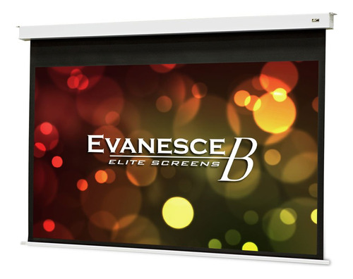 Elite Screens Evanesce B - Pantalla De Proyeccin Para Empotr