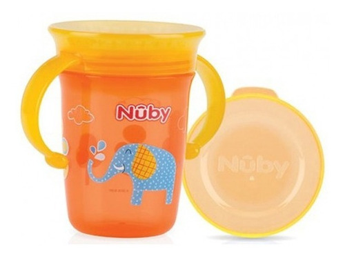 Nuby Vaso Wonder 360º Con Manijas 240ml