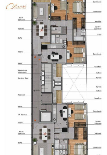 Imagen 6 de 9 de Venta Departamento - Liniers- En Pozo Semipisos Con Cocheras . Financiacion