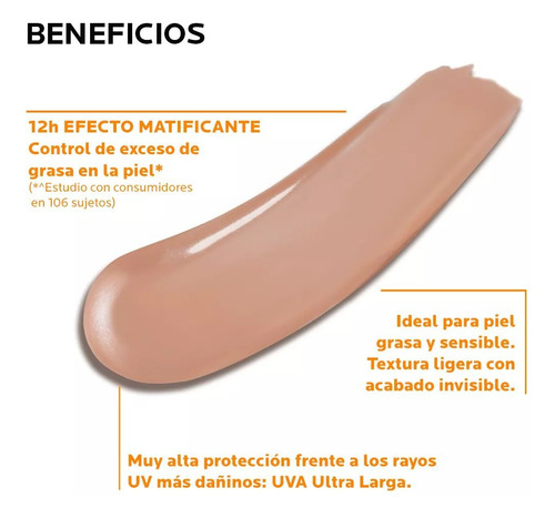 La Roche Posay Anthelios Toque Seco Con Color Fps 50+