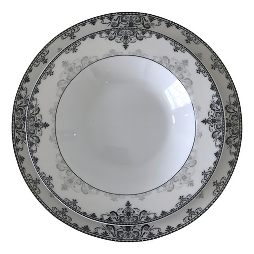 Aparelho De Jantar Porcelana Hauskraft Liliana 20 Peças