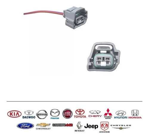 Conector Bobina Jeep Cherokee Xj Pin Plano