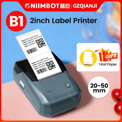Niimbot B1 Máquina For Hacer Etiquetas Impresora Térmica