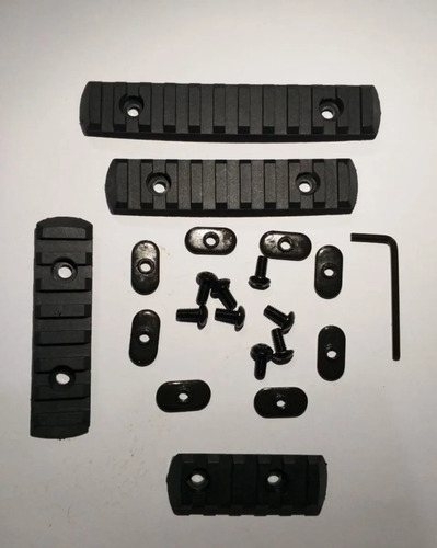 Set De Riel Picatinny, Anclaje De Bipode, Linterna O Mira