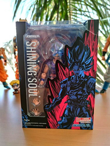 Figura Goku Ssjgb Kaioken - Demoniacal Fit Shf (Usado)