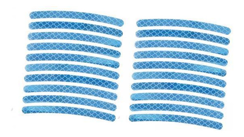 4 X 20 Pegatinas Reflectantes Para Bujes De Ruedas De Coche,