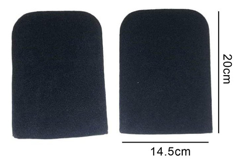 2 Juego De 2 Fundas Para Reposapiés De Silla, Almohadilla
