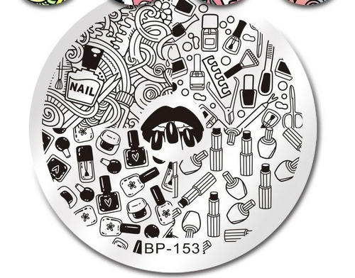 Placas Redondas Para Stamping Originales Bornpretty