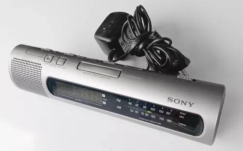 Sony Radio Despertador Am FM Sint Analogo Audio y video Digital Audio y V  ICF-C218