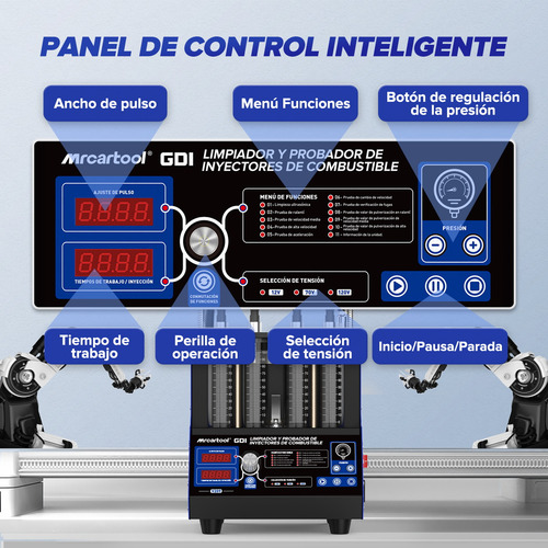 Laboratorio De Inyectores Gdi Y Tina Ultrasonido Mrcartool V209