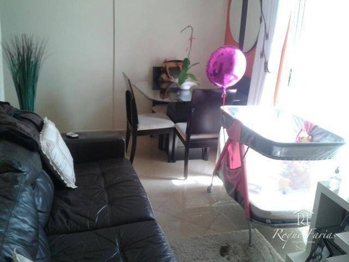 Imagem 3 de 9 de Apartamento Residencial À Venda, Bussocaba, Osasco - Ap1396. - Ap1396