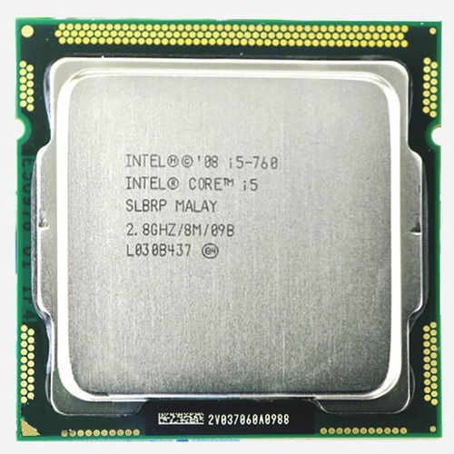 Processador Intel Core I5 760 2.80ghz Lga 1156 Pasta Termica