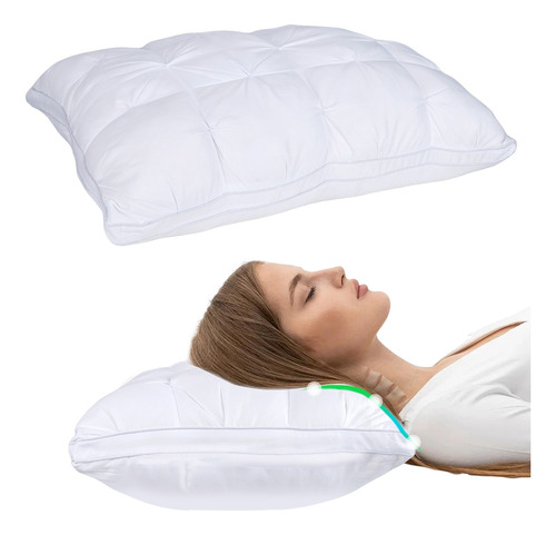 Almohadas Cómodo 2 Pack Queen Size Ultra Suave Transpirables