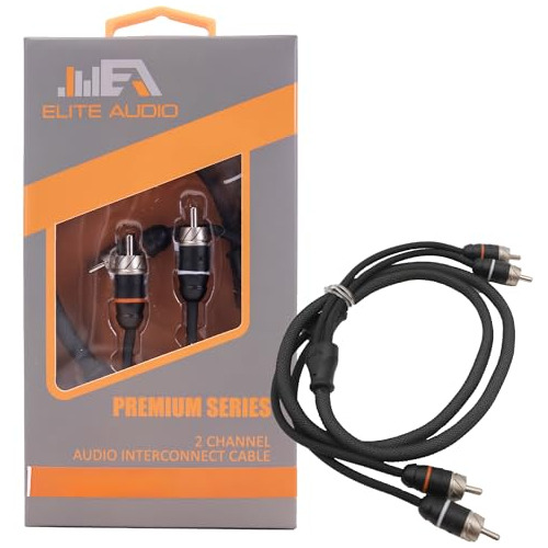 Elite Audio Ea-prm1.5 Cable Rca De Cobre Sin Oxígeno De 2 Ch