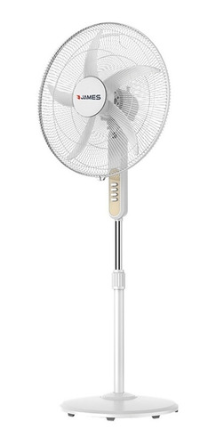 Ventilador de pie James VP 20 blanco, 500 mm de diámetro 220 V