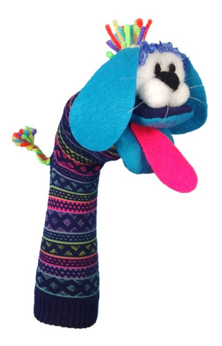 Set De 3 Títeres De Calcetín Animales. Perro, Gato Y Conejo
