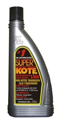 Imagen 2 de 3 de Super Kote 2000 - Tratam P/metal. Antifricción - Made In Usa