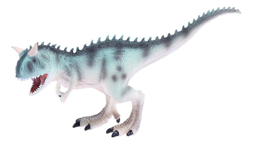 Realista Dinosaurio Modelo De Plástico Carnotaurus Animal Fi