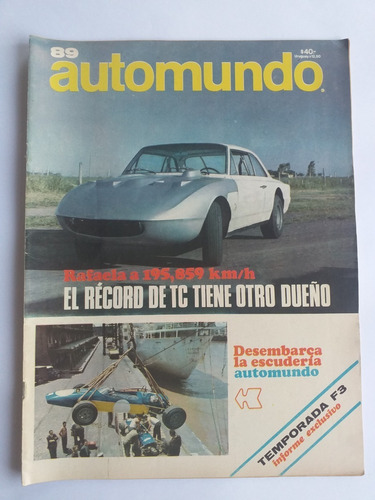 Revista Automundo Nro. 89 - Enero 1967 * 