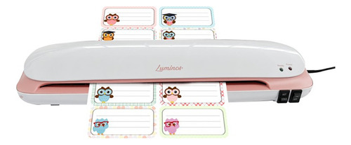 Laminadora Enmicadora A3 - Anilladora Rosa - Mini Guillotina