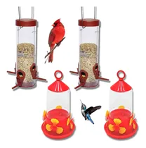 Comprar Combo 2 Bebedero Picaflor Colibri + 2 Comedero Aves Pajaros