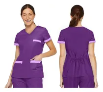 Comprar Ambo Medico Mujer Entallado Ajustable Uniforme Talle Grande