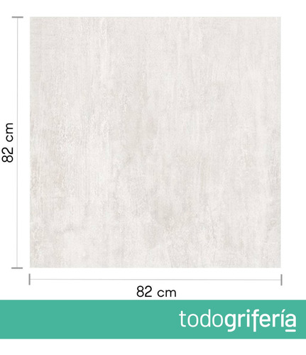 Porcelanato Cerro Negro Life Tiza Satinado 82x82 Rectificado