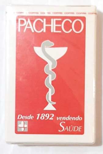 Baralho Promocional Da Drogaria Pacheco  Lacrado