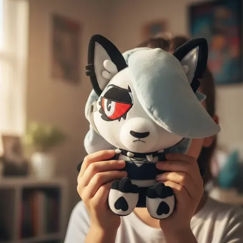 Boneca De Pelúcia Zk Helluva Boss Loona Peluche Para Fãs Yz