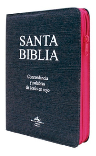 Imagen 1 de 5 de Biblia Reina Valera 1960 Letra Gigante Cierre Jean Rosa
