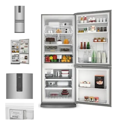 Nevera Whirlpool Congelador Inferior No Frost (Usado)