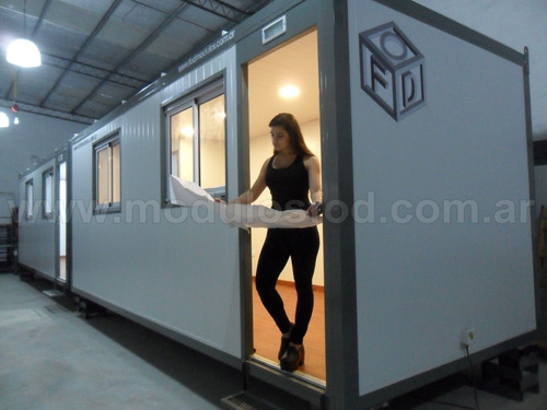 Imagen 2 de 13 de Modulos Habitables Oficina Movil Cbaño Container-cap Federal