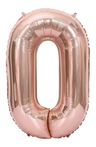 4 Globos En Colores De Números Para Helio, Jumbo 40 Pulgadas