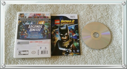 Jogo Lego Batman 2 Dc Super Heroes Nintendo Wii Mídia Física