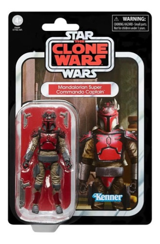 Star Wars Vintage Collection Clone Wars Mandalorian Commando