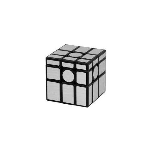 Cubo Magico Mirror Silver 3x3x3 Liso Metalizado Tipo Rubik