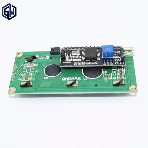 Display 16x2 + I2c Serial Display Lcd Backlight Azul Ardui