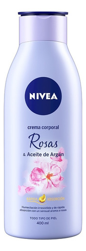 Crema Corporal Nivea Roses Senses Humectante 400ml