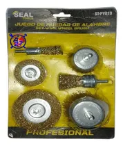 Comprar Juego Cepillos O Kit De Cepillos Para Taladro 5 Pzas  