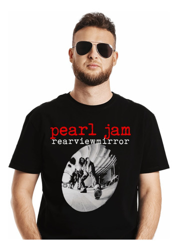 Polera Pearl Jam Rearviewmirror Rock Impresión Directa