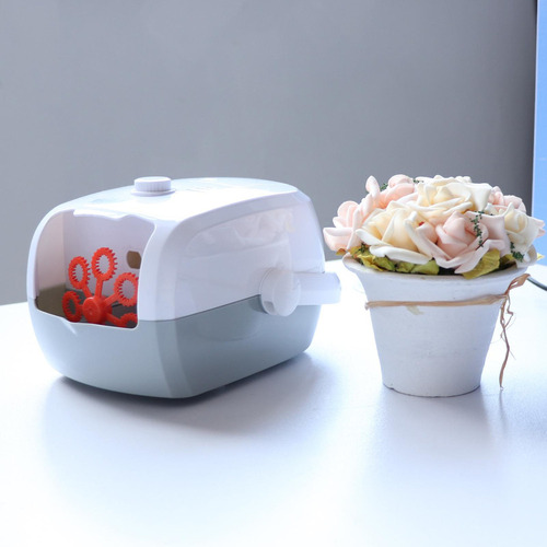 Máquina De Burbujas Recargable Para Fiesta De Cumpleaños