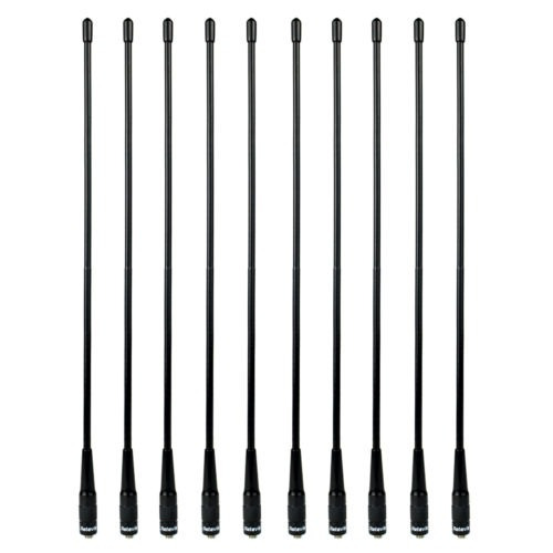 10 X 15.4 Pulgada U/v De Sma-f Elite Antena 144 / 430mhz Par